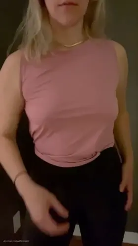 Fit MILF giving you a peak.