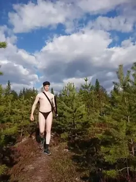 [M] Me naked in forest