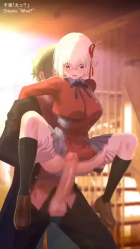 Majima fucking the hell outta Chisato.