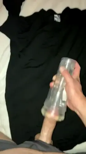 Didn’t even get hard before this thing had my slinging ropes 😭