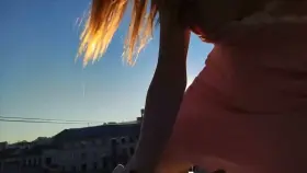 Riding on the rooftop