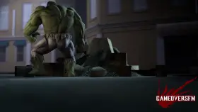 Black Widow gets hulked