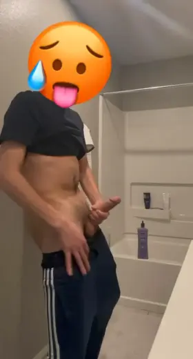 I want your tongue sticking out while I stroke this nut out