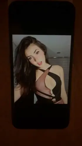Cumming hard and moaning for Andrea Botez