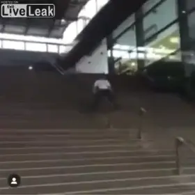 That dudes balls are gone