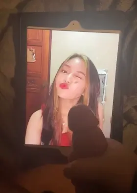 Cum tribute for this cutie