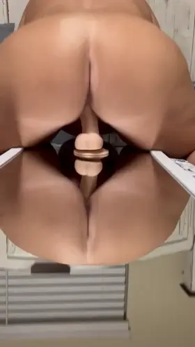 I sure wish I had a real cock to ride!