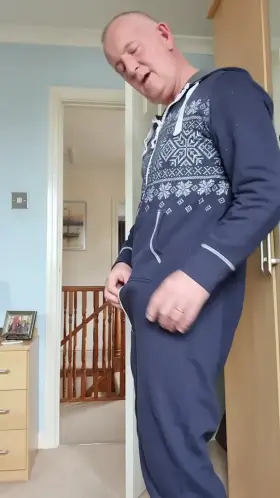 (56) Revealing all under the onesie! 😊😋