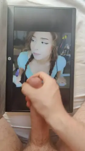 My first cumtribute for Poki