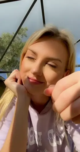 POV you walk out and catch me mid Titty Drop 🥰