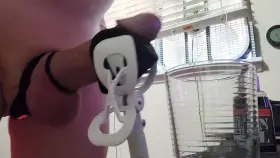 Crude milking machine gets the job done