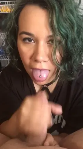 She has leaned so much.