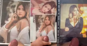 I can't stop cumming and jerking my asian cock on my german best friend and giving her my cum <3