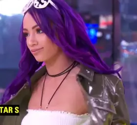 Sasha getting her abs felt by another woman