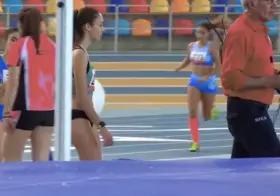 Beautiful Spanish Track Girl Part 1