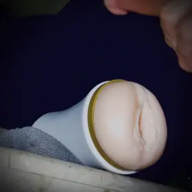 Ruined orgasm - slow dripping cut cock