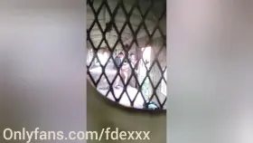 We found these 2 fucking on the trains we left and joined the fun 🥵 full video +20 minutes, more in my profile