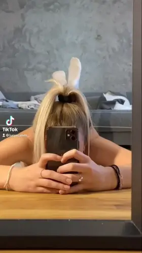 Do you like my bunny ears? 🐰