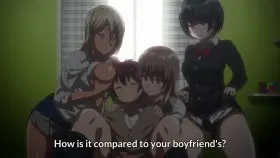 She is just a few centimeters away from losing her virginity