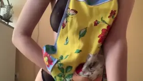 God my wife has been so handsy since we swapped she can’t help herself…not that I really mind I mean she knows how to make this body feel amazing. But clearly she’s kept her high libido because tonight I was cooking dinner and she just started getting wild. The pasta was ruined but it was worth it!