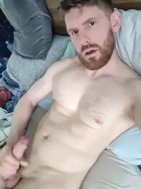 Big cumshot gone to waste