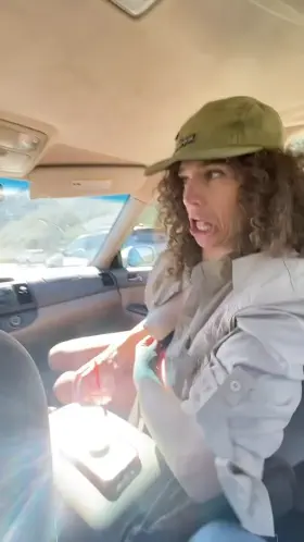 Flashing my tits during our Uber drive home from the venue. Did he notice?