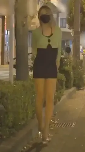 Sissy oral public porn