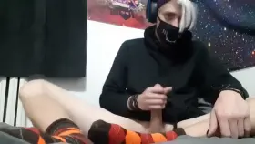 Quick wank before I start playing Cyber Punk :P