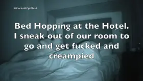 Sneaking into stepson’s bed at a hotel for fuck far better than is father can ever do.