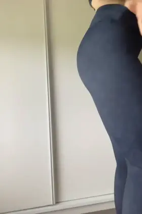 Mind if I bend over?