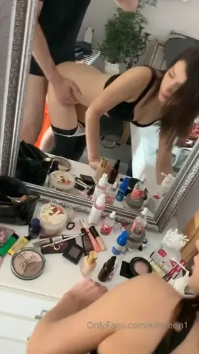 ELLIE LEEN GETTING CLAPPED HARD FROM BEHIND 🍑 CLICK ON CROSSPOST FOR MORE