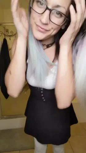 i get so wet playing with my tits for u daddy, does that make u proud? 👉🏼👈🏼 [OC]