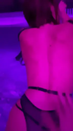 Who volunteers to be my naughty pool boy?