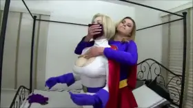 SuperGirl has her way with Power Girl (Randy Moore, Larkin Love) [DC comics]