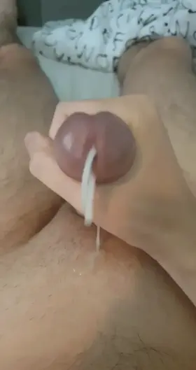 trying to cum a heart for you