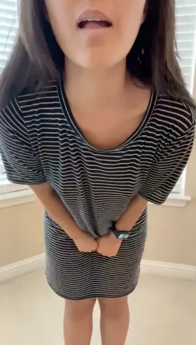 Here’s what I have hiding underneath my dress!