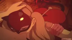 Ann sucking herself out of this situation (Nekololisama) (Zerodiamonds) [Persona]