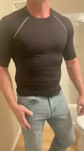 Stripping out of my clothes on a Monday