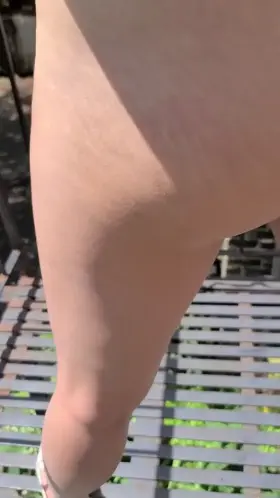 It's wayy too nice outside not to enjoy myself