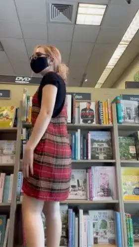Cum on a bookstore date with me?