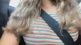 Sexy girl shows her pussy