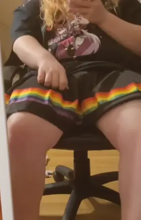 Wanna see what's under my skirt?