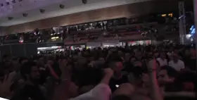 Stagediving stripper