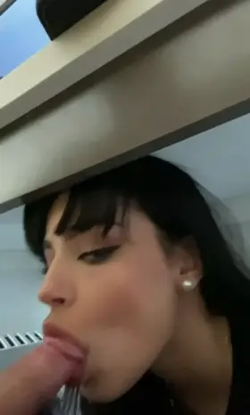 Blowjob under the table