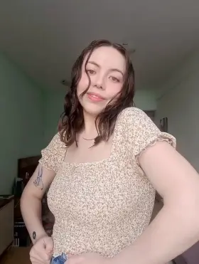 I like stretchy tops cause I don't need a bra