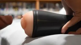 My dick sliding into this fleshlight is so hot. What do y’all think?