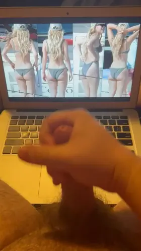 Millie’s bikini ass needed cum so badly