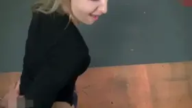 Fuck And Creampie In The Parking Garage