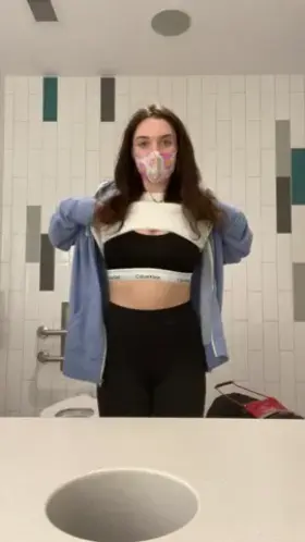 Do you spot my guide dog? Or are my titty tan lines too distracting? [OC][F]