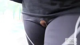 Crotchless action in a park [F]